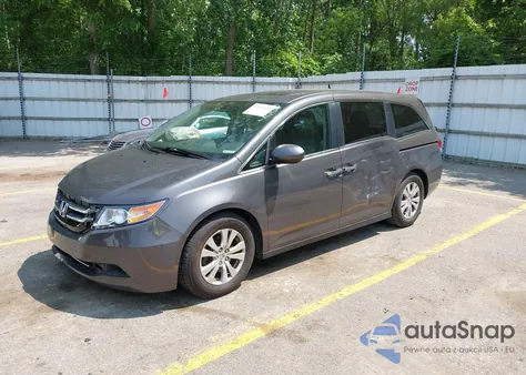 2015 Honda Odyssey Ex-L z USA, uszkodzony, nr VIN 5FNRL5H66FB038542